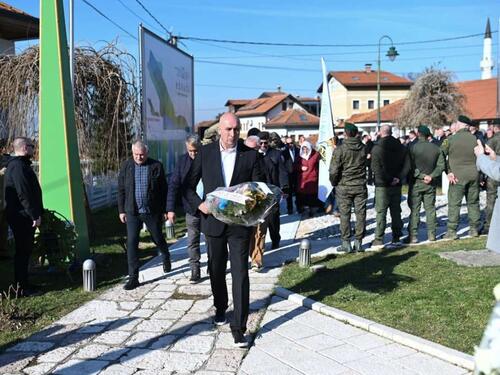 Delegacija Kantona Sarajevo obilježila Dan nezavisnosti BiH