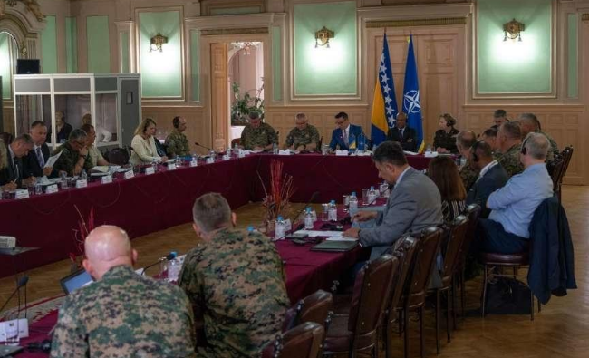 Delegacija NATO Štaba u Briselu u posjeti BiH od 10. do 14. oktobra