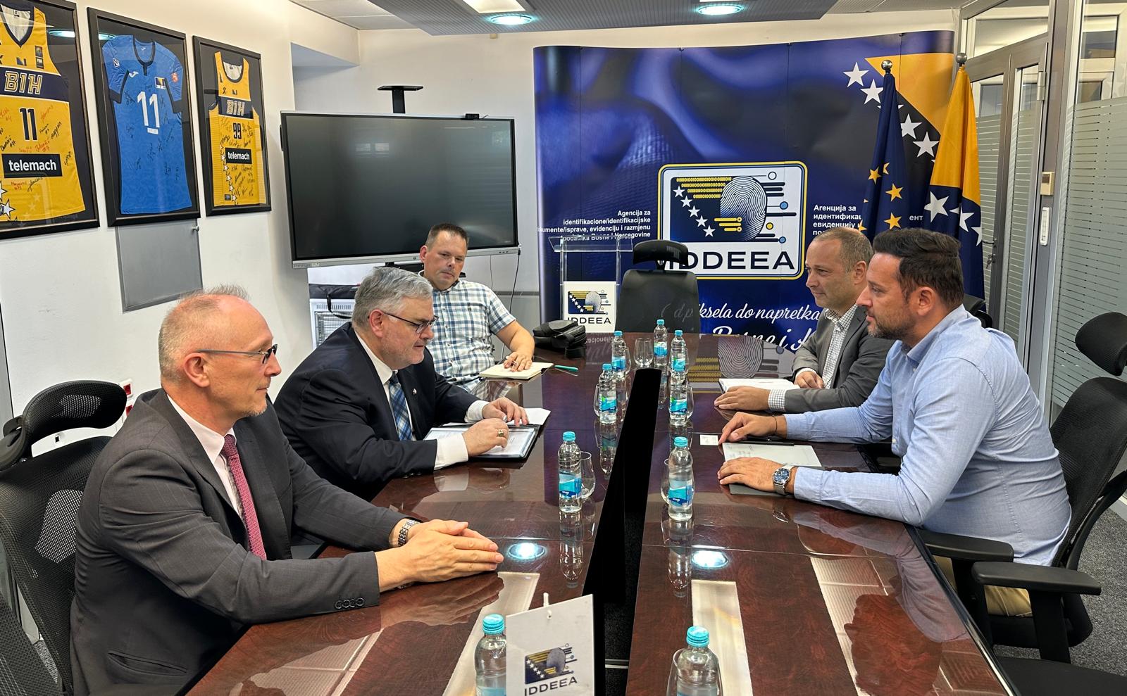 Delegacija OHR-a posjetila Agenciju IDDEEA BiH