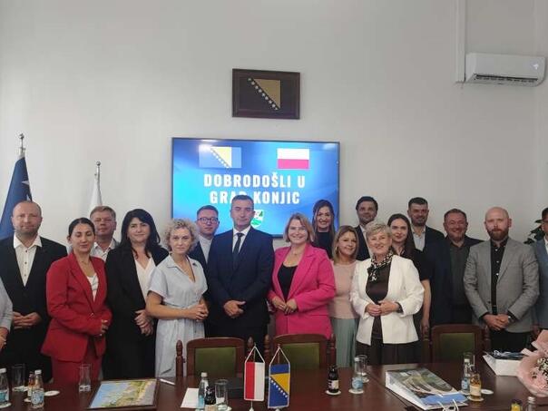 Delegacija poljskog Podkarpatskog vojvodstva posjetila Konjic