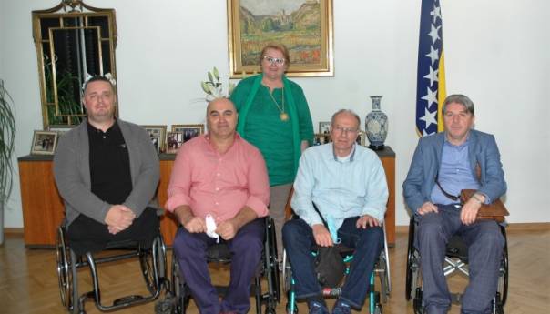 Delegacija Saveza RVI FBiH na sastanku kod ministrice Turković