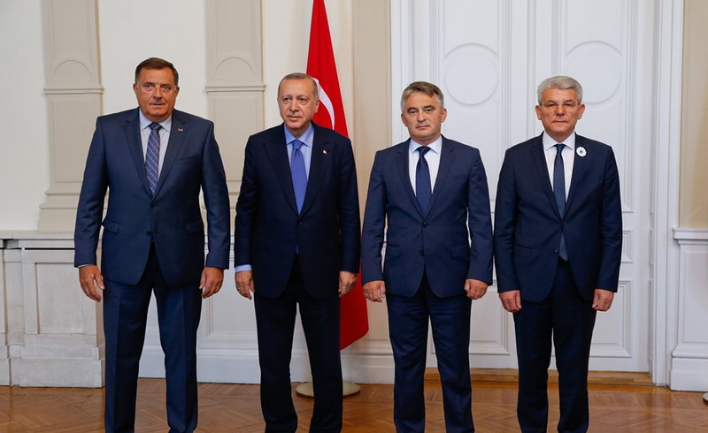 Delegacija Turske predvođena Erdoganom danas u BiH