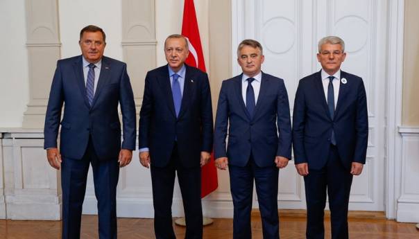 Delegacija Turske predvođena Erdoganom danas u BiH