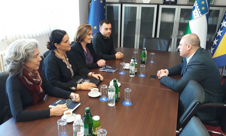 Delegacija UNHCR-a u BiH u posjeti Vladi USK