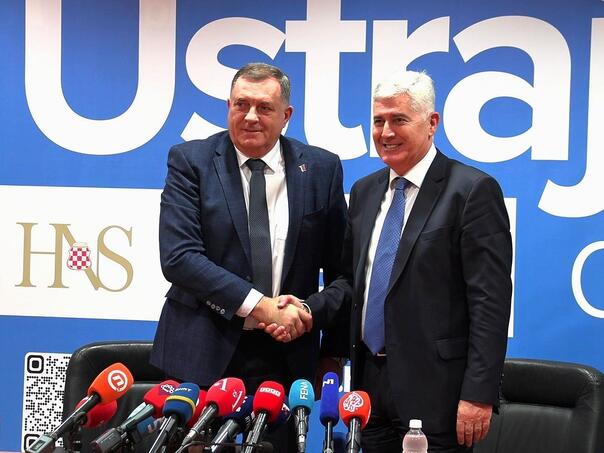 Delegacije HDZ-a BiH i SNSD-a sastaju se danas