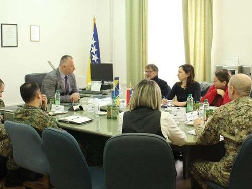 Delegacije Ministarstava odbrane BiH i Slovenije o realizaciji NATO projekata