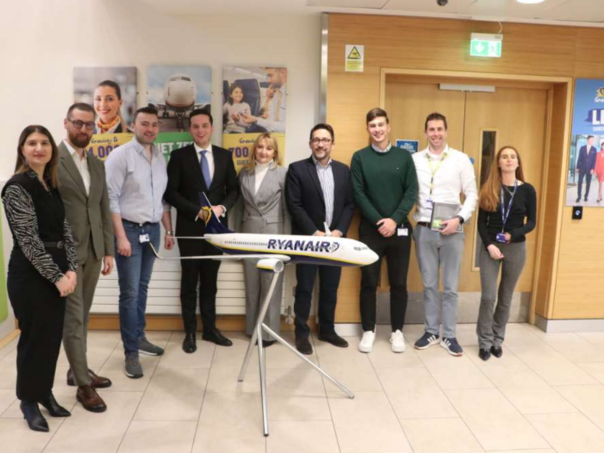 Delegacije Vlade KS i Aerodroma Sarajevo u Dublinu: Proširenje letova Ryanaira za EU destinacije