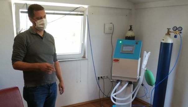 Na UKC Tuzla prezentiran prototip bh. respiratora