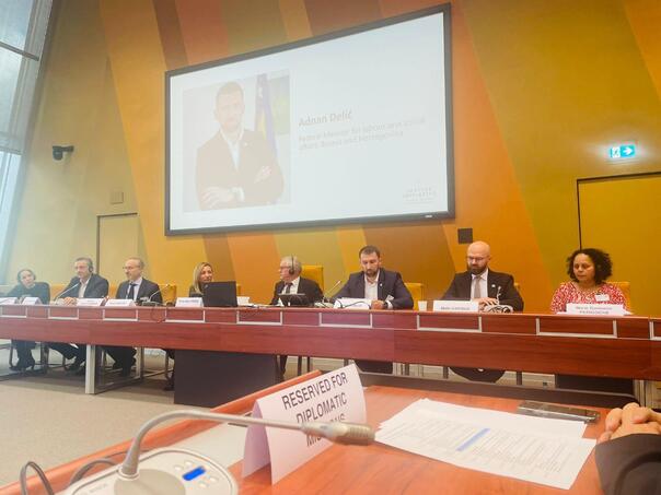Delić na konferenciji Vijeća Evrope: Zaštita djece je prioritet
