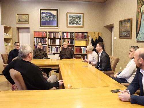 Delić posjetio Franjevački samostan na Bistriku