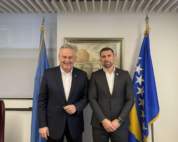 Delić radnu posjetu New Yorku započeo susretom sa ambasadorom Lagumdžijom