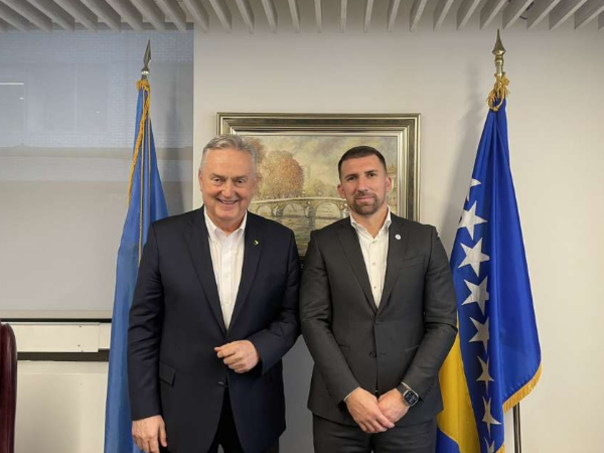 Delić radnu posjetu New Yorku započeo susretom sa ambasadorom Lagumdžijom