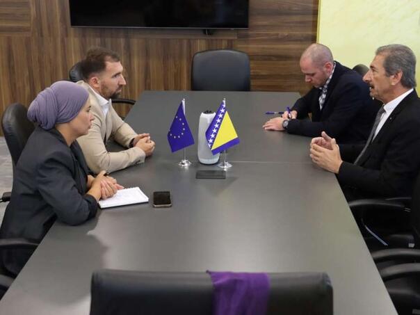 Delić s ambasadorom Palestine: Ubijanje civila ne smije se nijemo posmatrati!