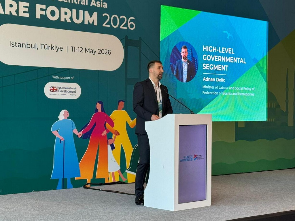 Delić u Istanbulu: FBiH među prvima u regionu poslove brige prepoznala kao plaćeni rad