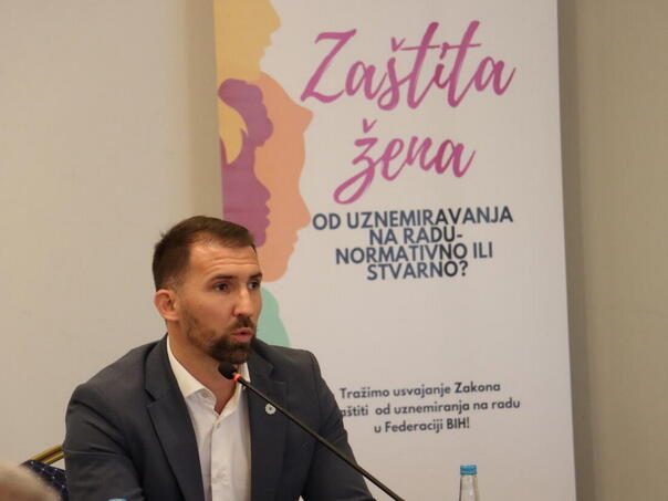 Delić: Uznemiravanje na radnom mjestu nije nesporazum, to je nasilje i mora biti zaustavljeno sistemski