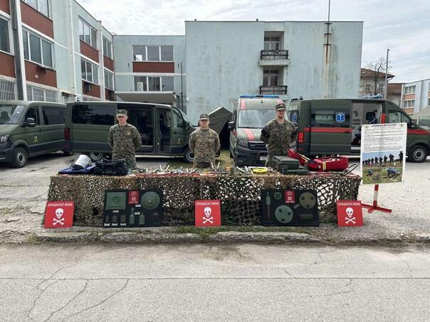 Deminerski kapaciteti OSBiH u 2024. plan protivminskih akcija realizovali u procentu od 61,28 posto