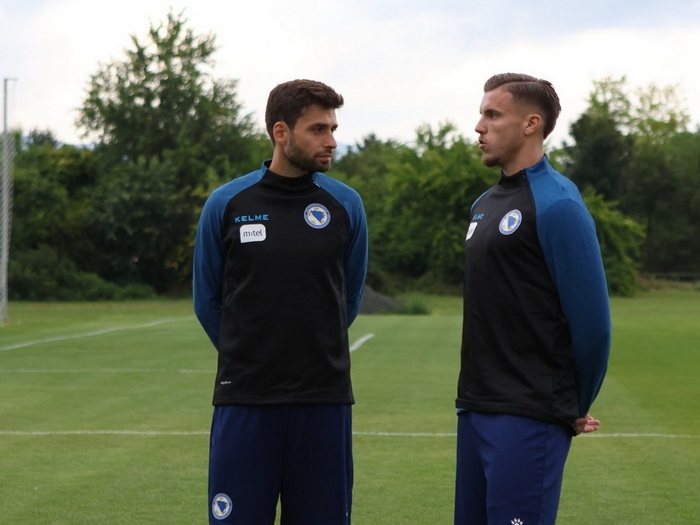 Demirović i Prcić: Razmišljamo samo o pobjedi