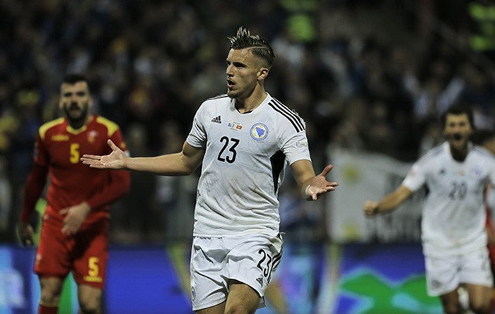 Demirović pogodio za trijumf BiH protiv Crne Gore i povratak u A Ligu nacija