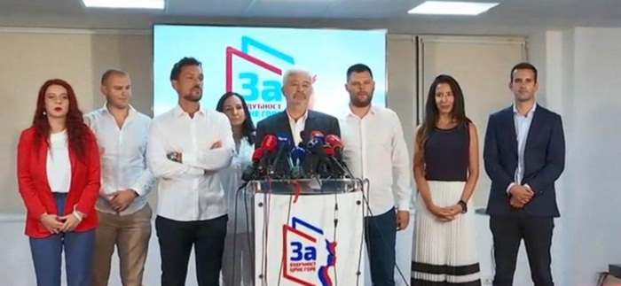 Demokratski front: Režim u Crnoj Gori je pao