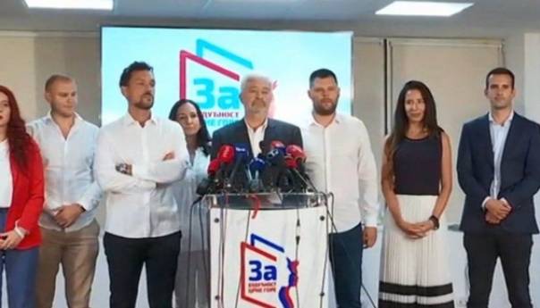 Demokratski front: Režim u Crnoj Gori je pao