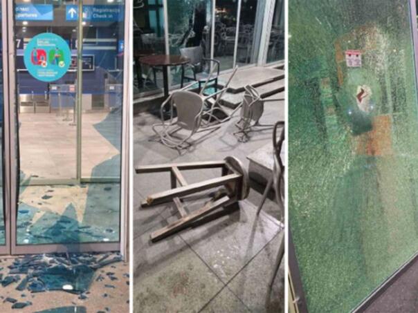 Demoliran Aerodrom u Tivtu nakon vraćanja Vučićevih batinaša