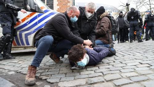 Demonstracije protiv rasizma i policijskog nasilja u Briselu