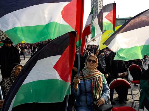 Demonstranti na ulicama Teherana iskazali podršku Palestincima