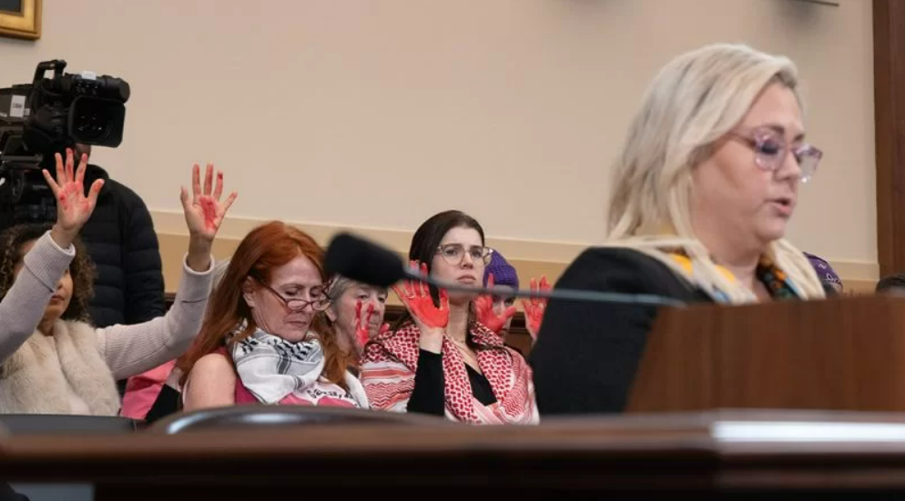 Demonstranti u Kongresu traže prekid vatre u Gazi