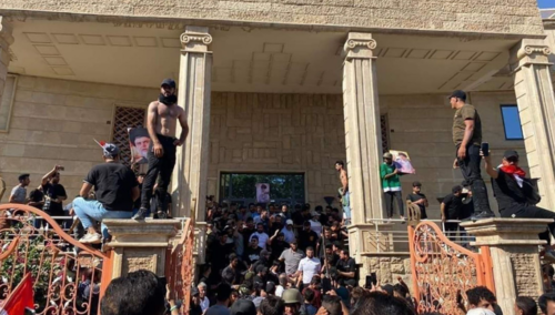 Demonstranti upali u dvorište švedske ambasade u Bagdadu