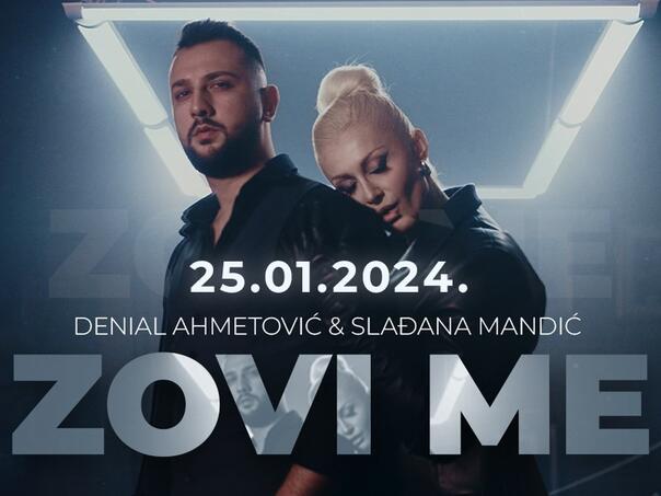 Denial Ahmetović i Slađana Mandić snimili duet: Dva vrhunska vokala spojili glasove u pjesmi „Zovi me“