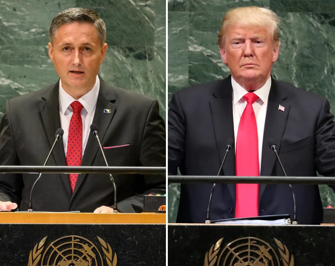 Denis Bećirović uputio čestitku Donaldu Trumpu