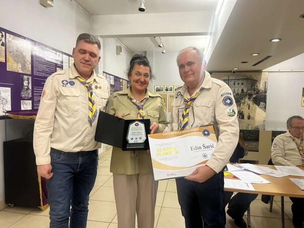 Denis Samardžić novi predsjednik Saveza izviđača grada Zenica