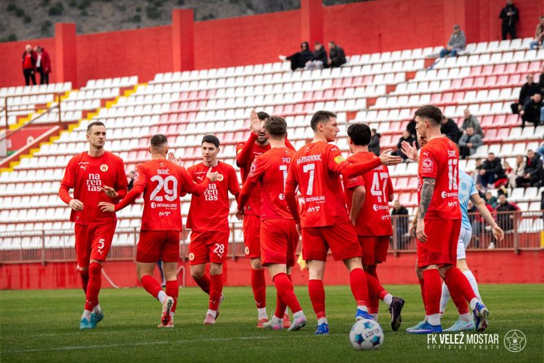 Derbi kola igra se u Mostaru: Zahuktali Velež čeka prvoplasirani Borac