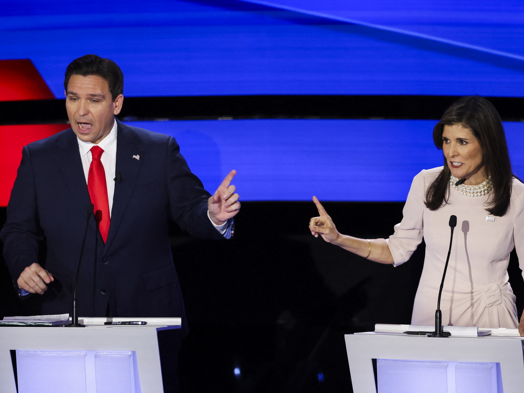 DeSantis i Haley se međusobno vrijeđali, Trump se opet nije pojavio