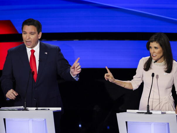 DeSantis i Haley se međusobno vrijeđali, Trump se opet nije pojavio