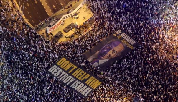 Desetine hiljada Izraelaca na protestu protiv reforme pravosuđa