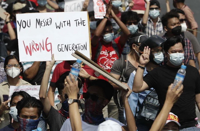 Desetine hiljada ljudi na ulicama Mijanmara: Ne želimo vojnu diktaturu