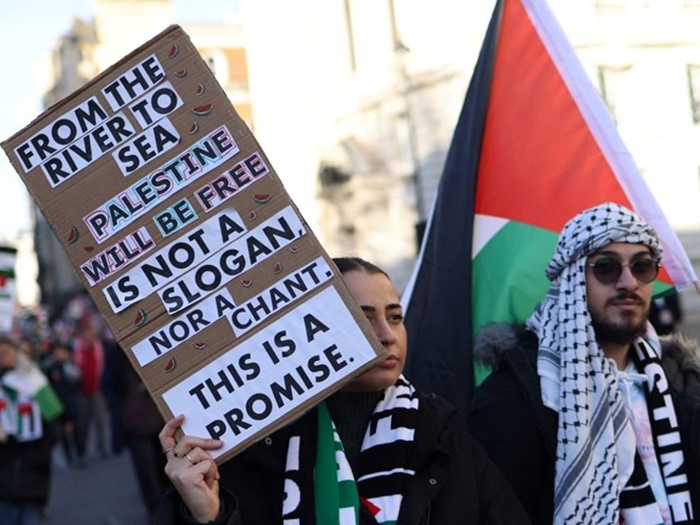 Desetine hiljada na ogromnom propalestinskom protestu u Londonu