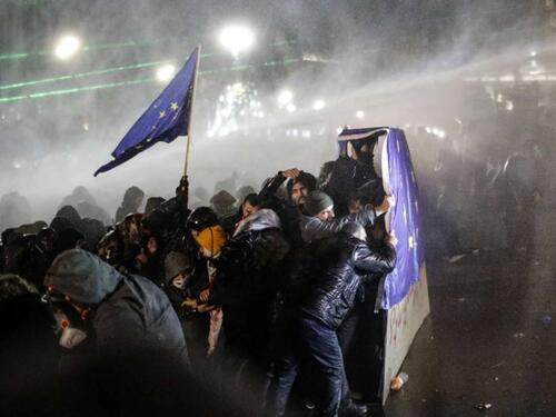 Desetine uhapšenih na proevropskim protestima u Gruziji