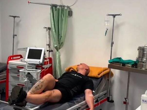 Desingerica završio na infuziji, hitno hospitalizovan