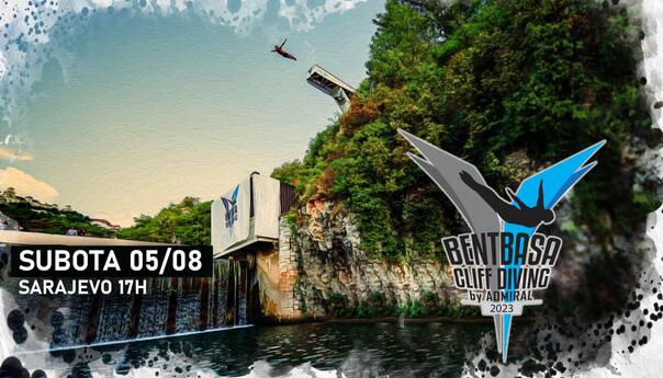 Deveto izdanje 'Bentbaša Cliff Diving" stiže 5. avgusta