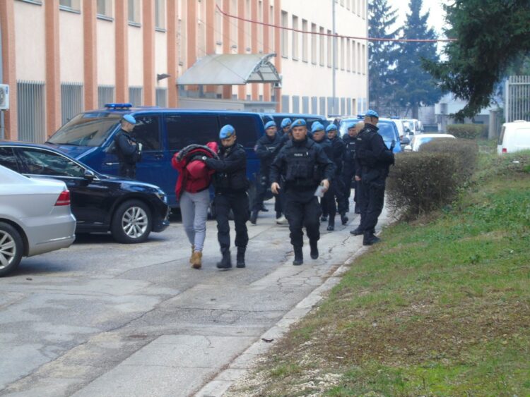 Devetorica uhapšenih u akciji “Šakal” predati u nadležnost Tužilaštvu BiH