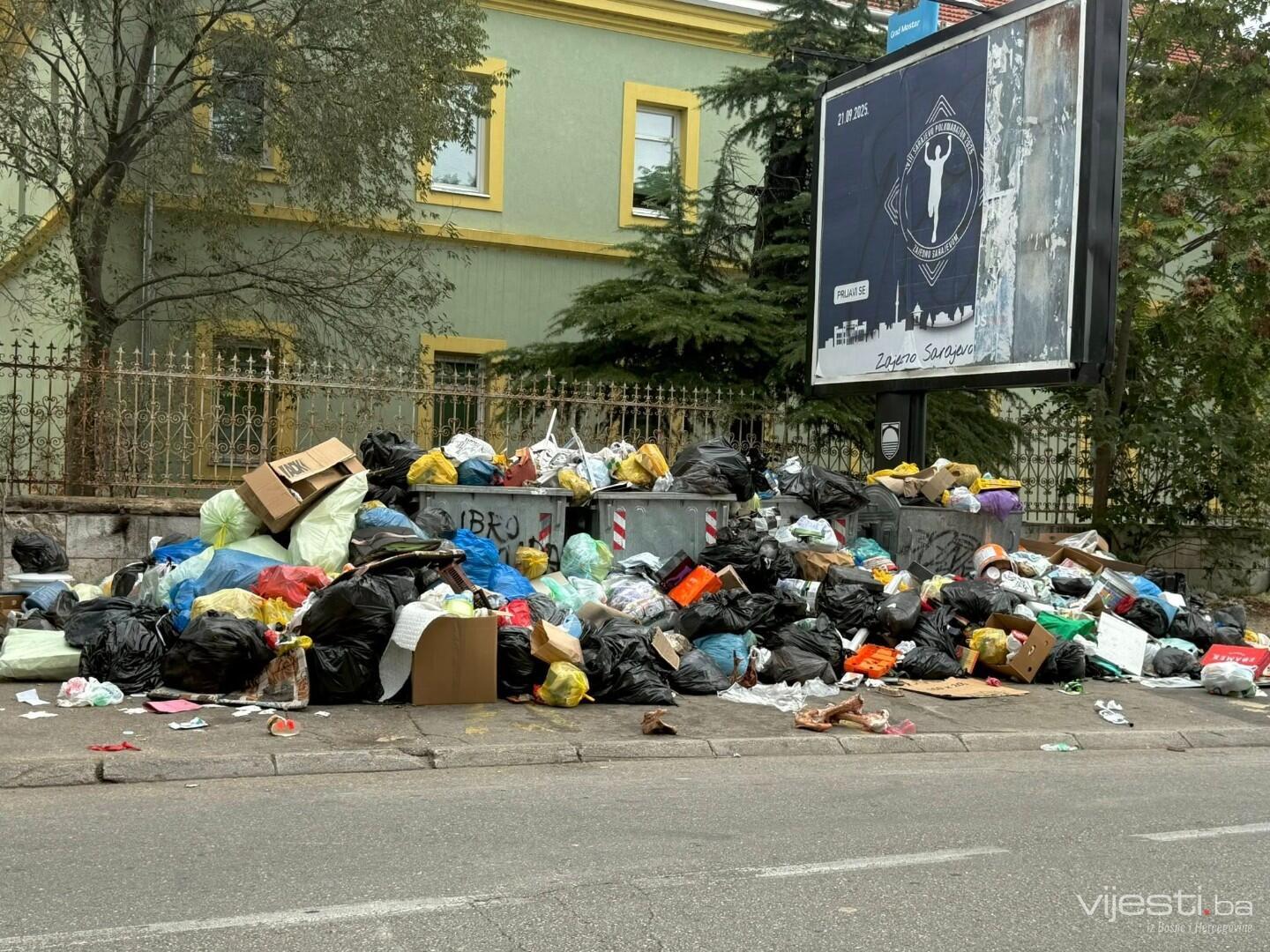 Dezinfekcija i deratizacija u Mostaru nakon prekida odvoza smeća
