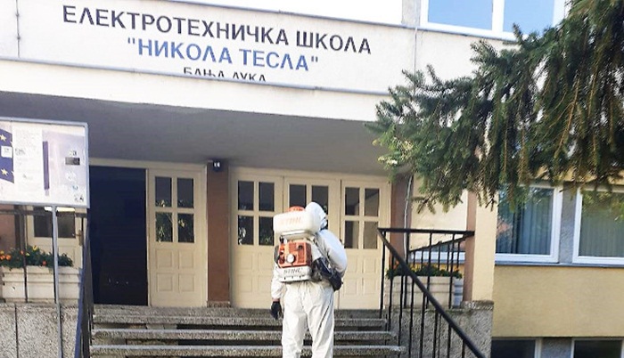 Dezinfekcija škola u RS nakon izbora, nastava na daljinu