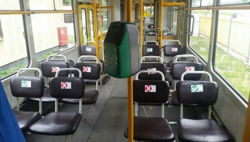 Dezinfekcija vozila javnog prijevoza i obilježena sjedišta