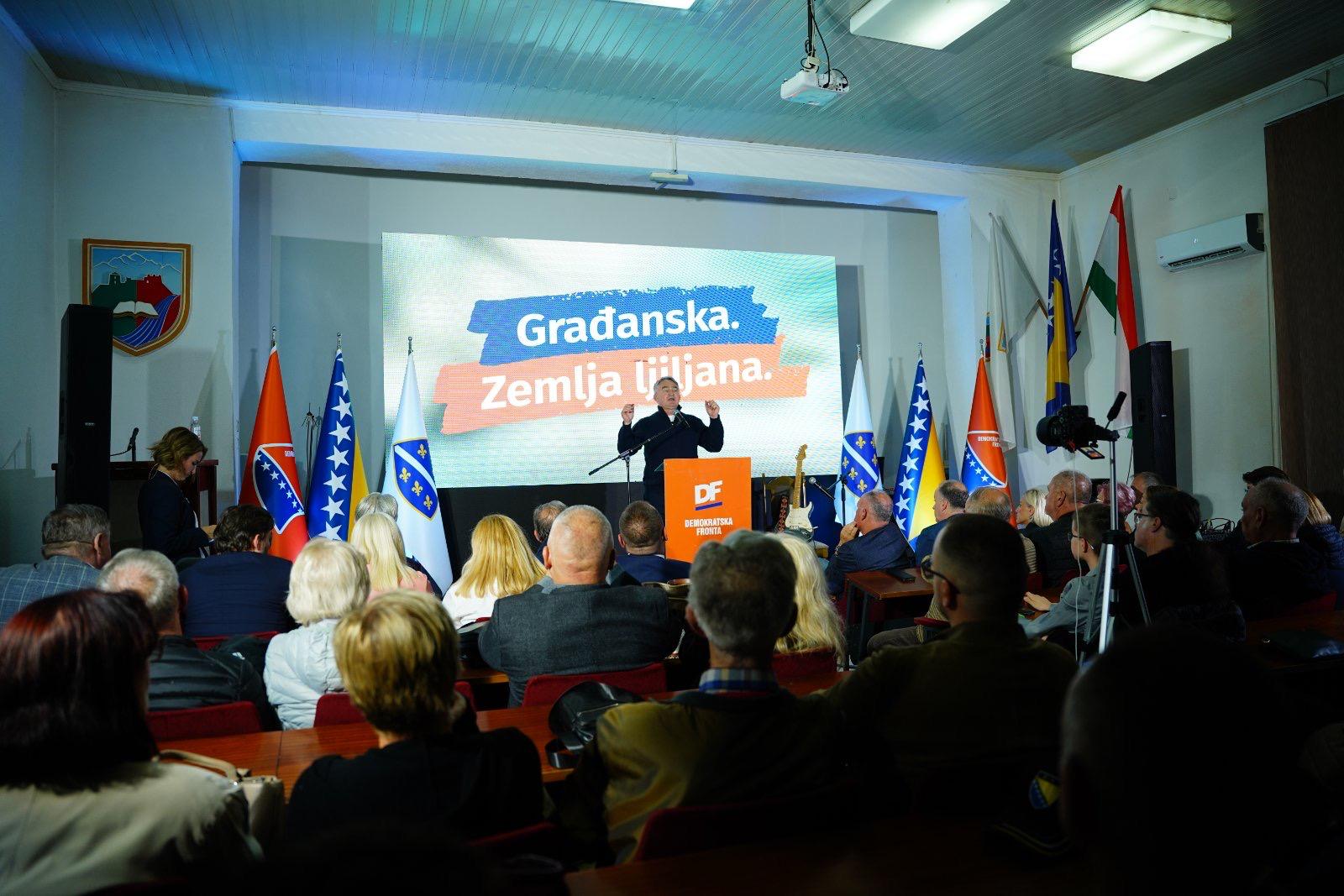 DF iz Travnika: Ne dozvolimo da se HDZ i SNSD prvi put spoje u Predsjedništvu BiH