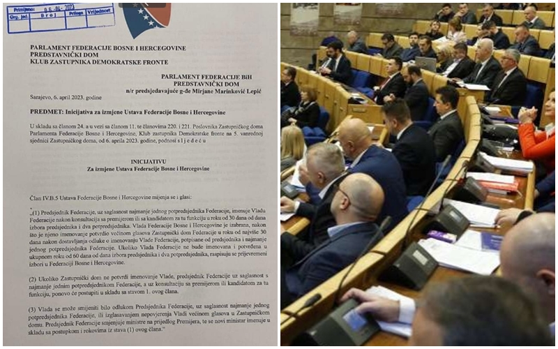 DF predlaže izmjene Ustava: Dva potpisa za imenovanje Vlade FBiH