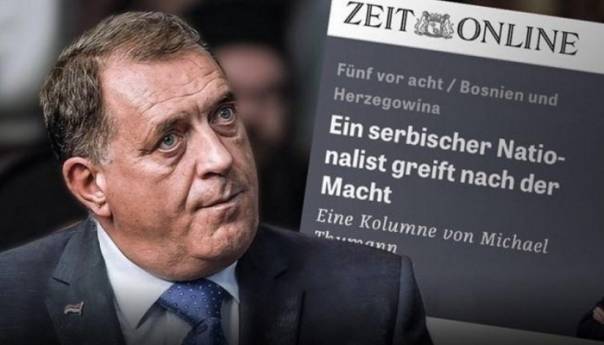 Die Zeit: Dodik je uzrok krize, u BiH je riječ o miru ili novom ratu