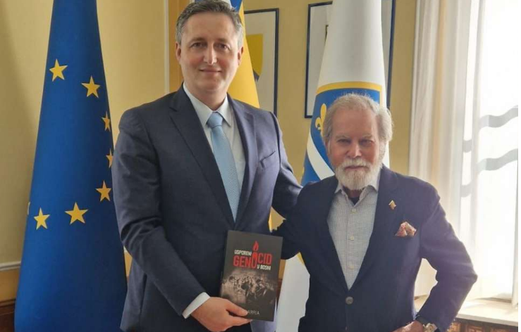 Diego Arria na prijemu kod Bećirovića: BiH je članica UN-a, to je nezaobilazna i trajna činjenica