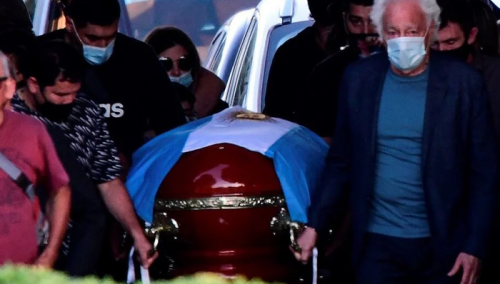 Diego Maradona sahranjen u prisustvu rodbine i najbližih prijatelja